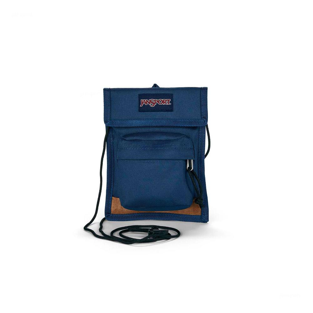 Navy JanSport Essential Carryall Crossbody Bags | MY_JS477