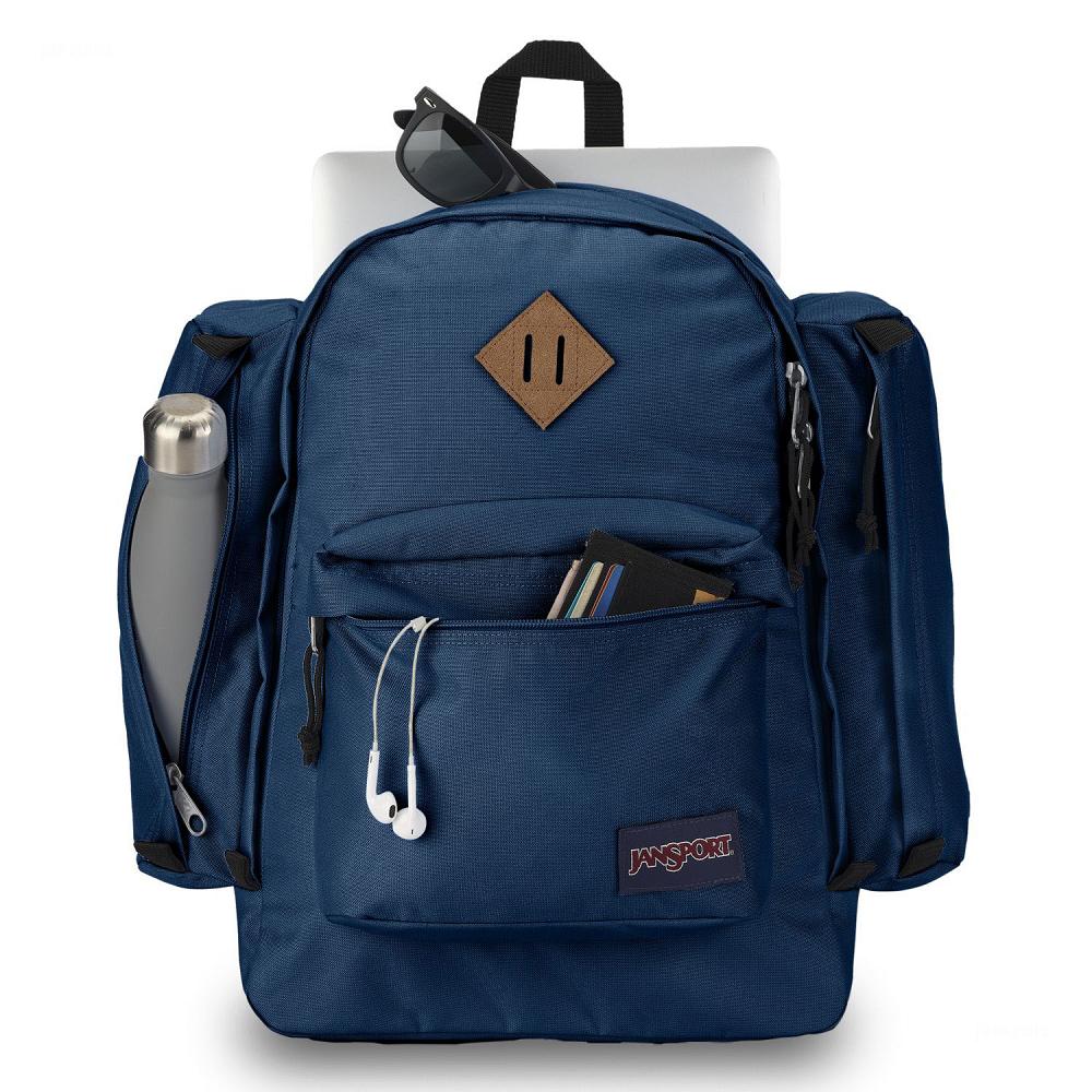 Navy JanSport Field Pack Hiking Backpacks | MY_JS169