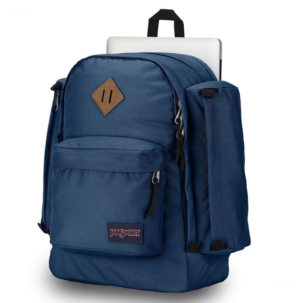 Navy JanSport Field Pack Hiking Backpacks | MY_JS169