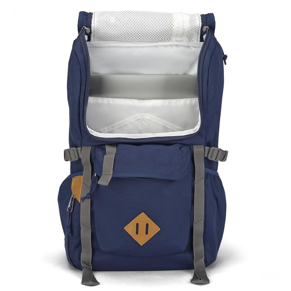 Navy JanSport Hatchet Work Backpacks | MY_JS108