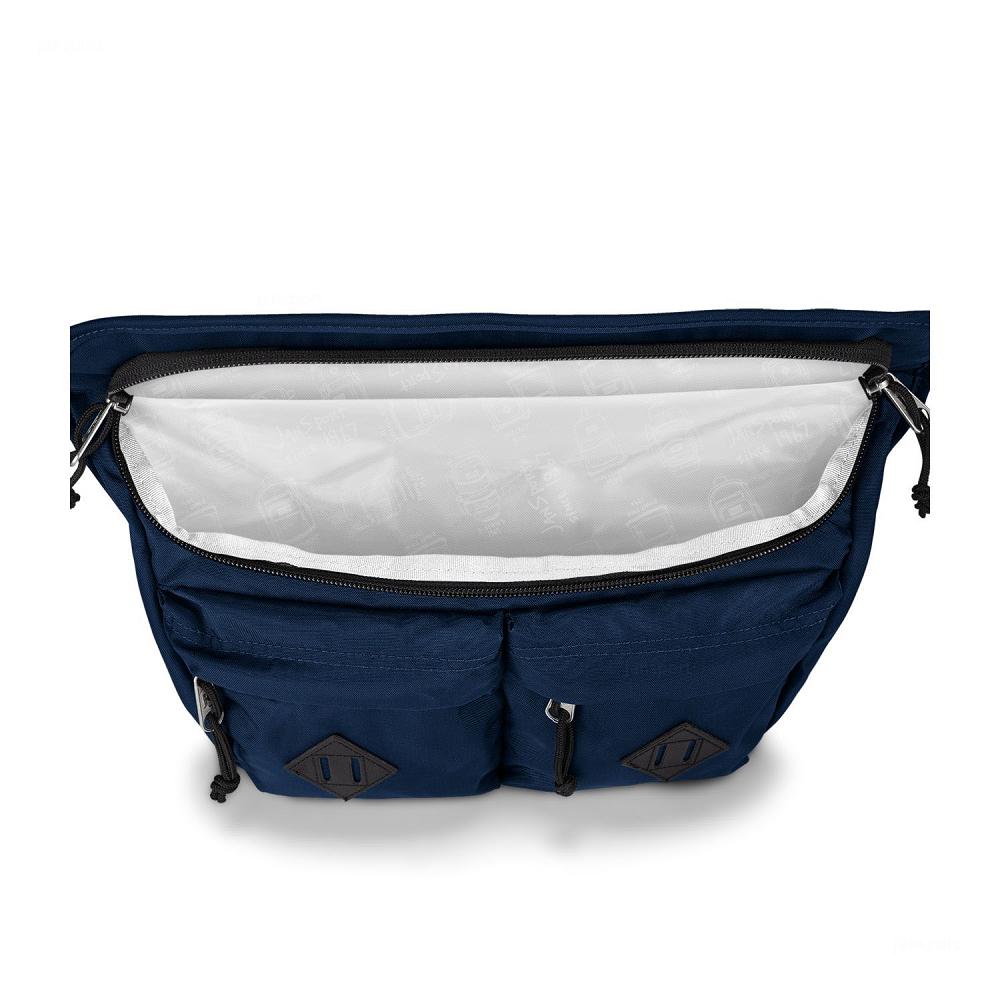 Navy JanSport Larimer Crossbody Bags | MY_JS23B