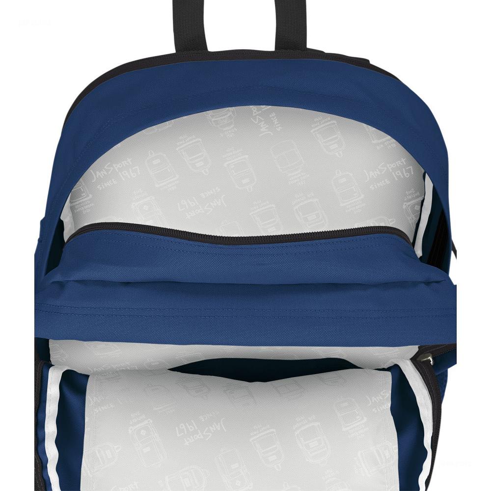 Navy JanSport Main Campus Laptop Backpacks | MY_JS16B