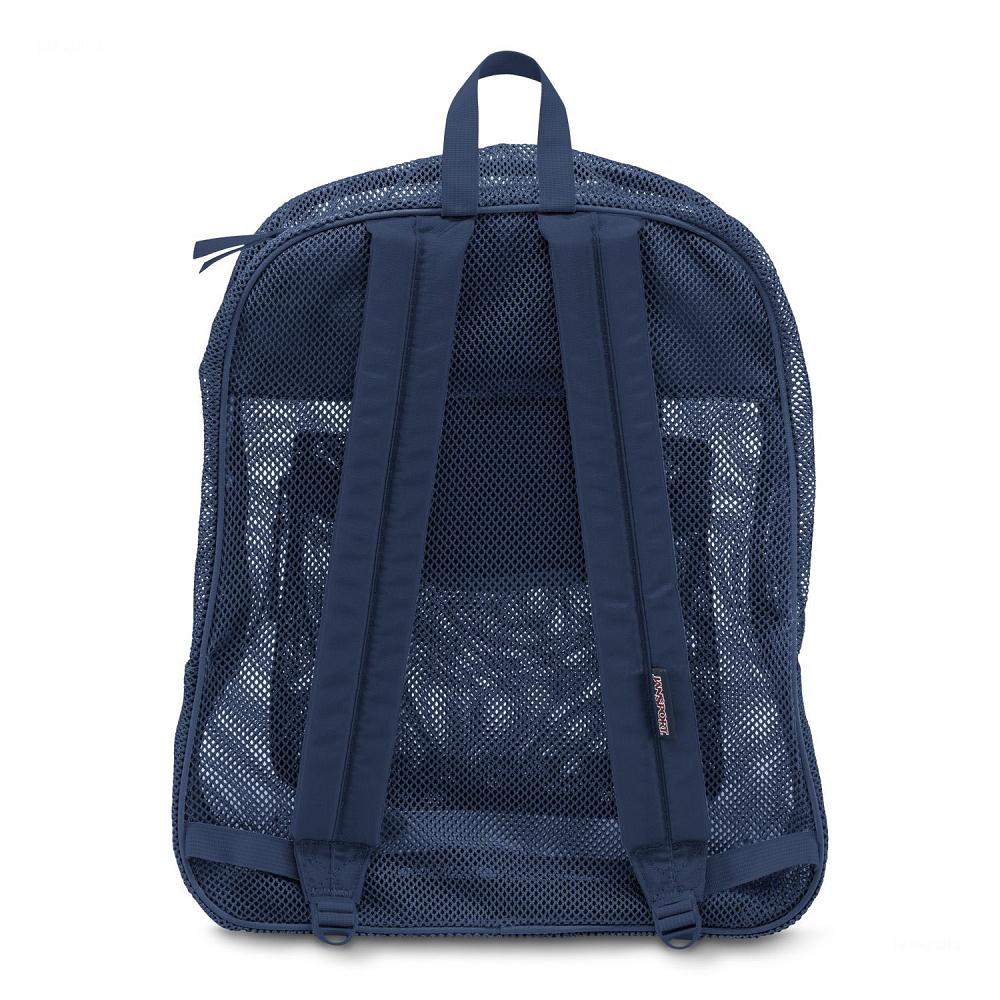 Navy JanSport Mesh Pack School Backpacks | MY_JS429