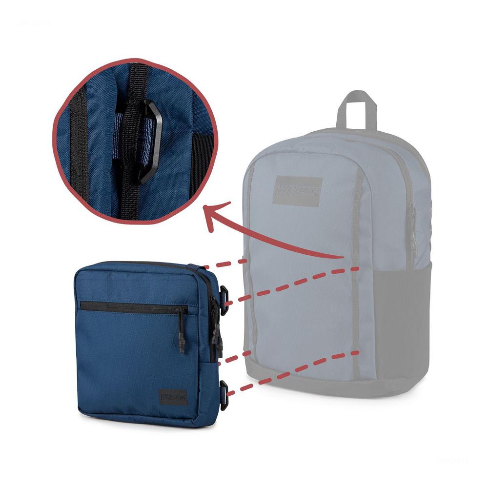 Navy JanSport Pro Crossbody Bags | MY_JS498