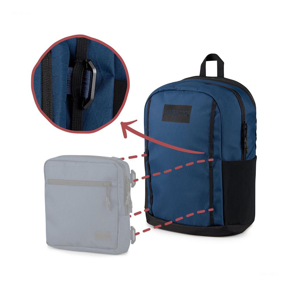 Navy JanSport Pro Pack School Backpacks | MY_JS285