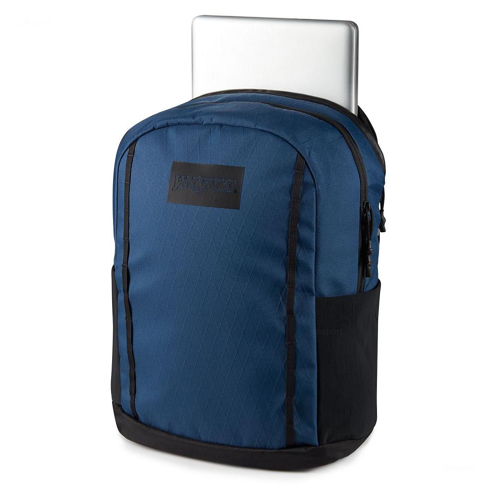Navy JanSport Pro Pack School Backpacks | MY_JS285