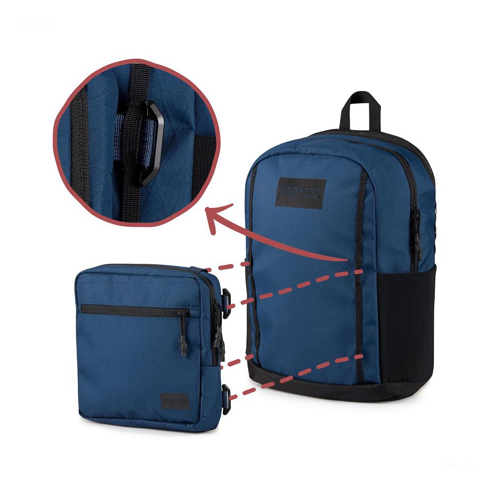 Navy JanSport Pro Pack System Work Backpacks | MY_JS162