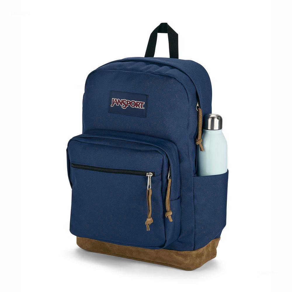 Navy JanSport Right Pack Laptop Backpacks | MY_JS161