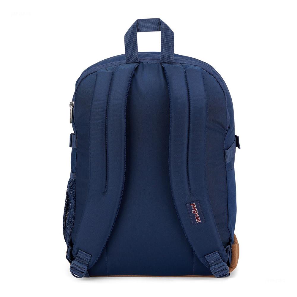 Navy JanSport SUEDE CAMPUS Laptop Backpacks | MY_JS393