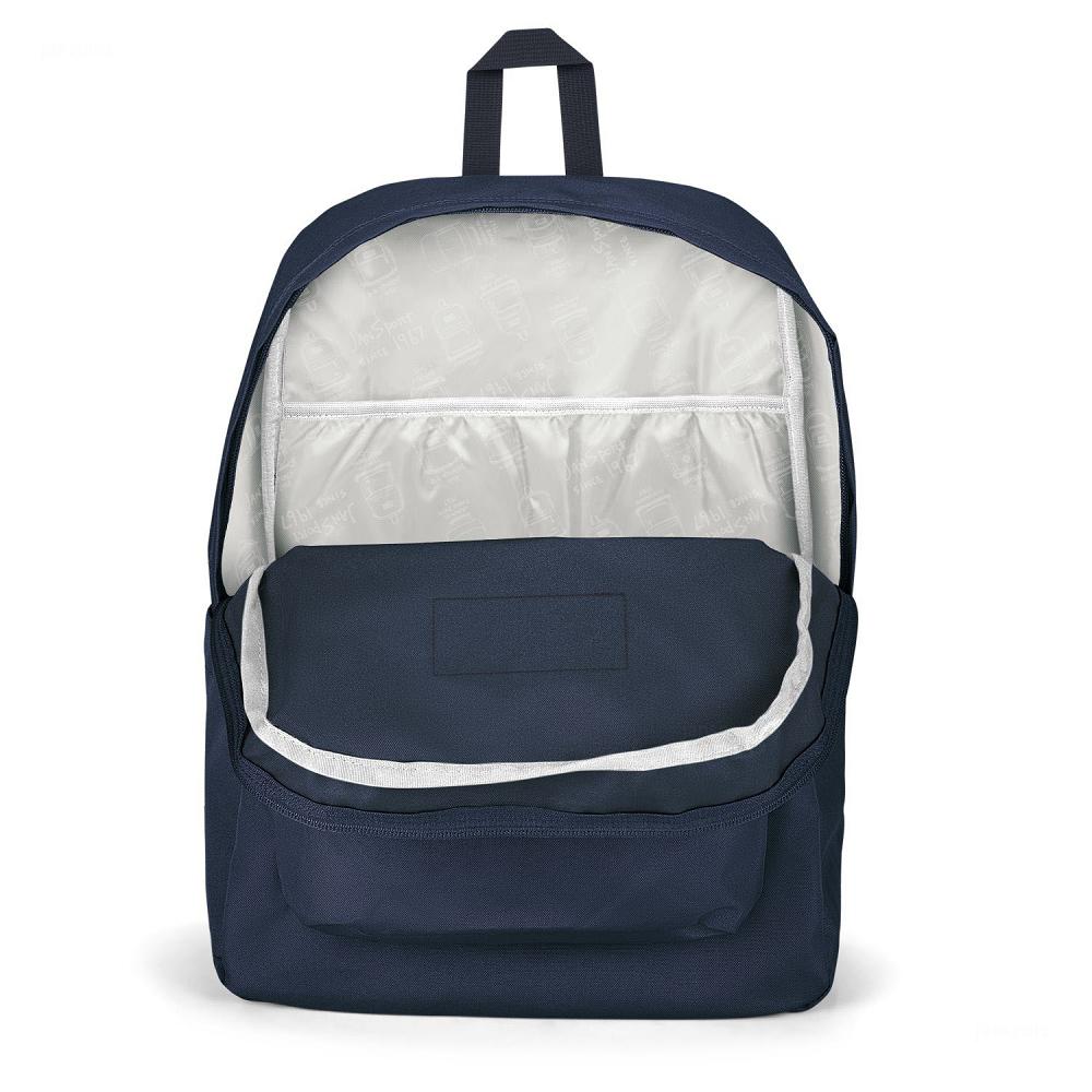 Navy JanSport SuperBreak® Plus School Backpacks | MY_JS330