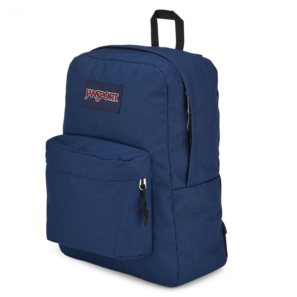 Navy JanSport SuperBreak® School Backpacks | MY_JS421