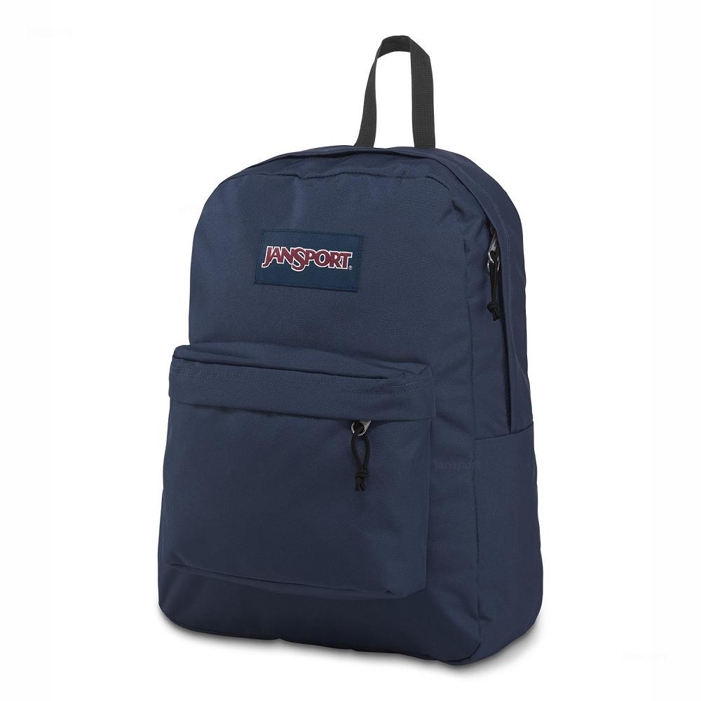 Navy JanSport SuperBreak® School Backpacks | MY_JS582