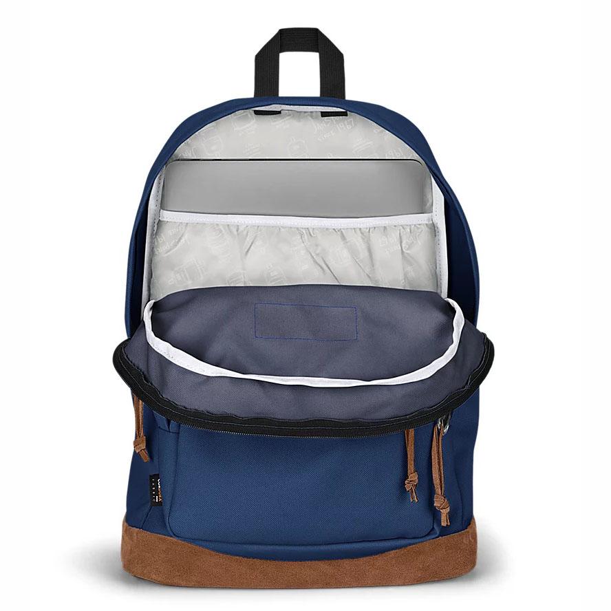 Navy JanSport TIMELESS BLUE NAVY BUNDLE School Backpacks | MY_JS557