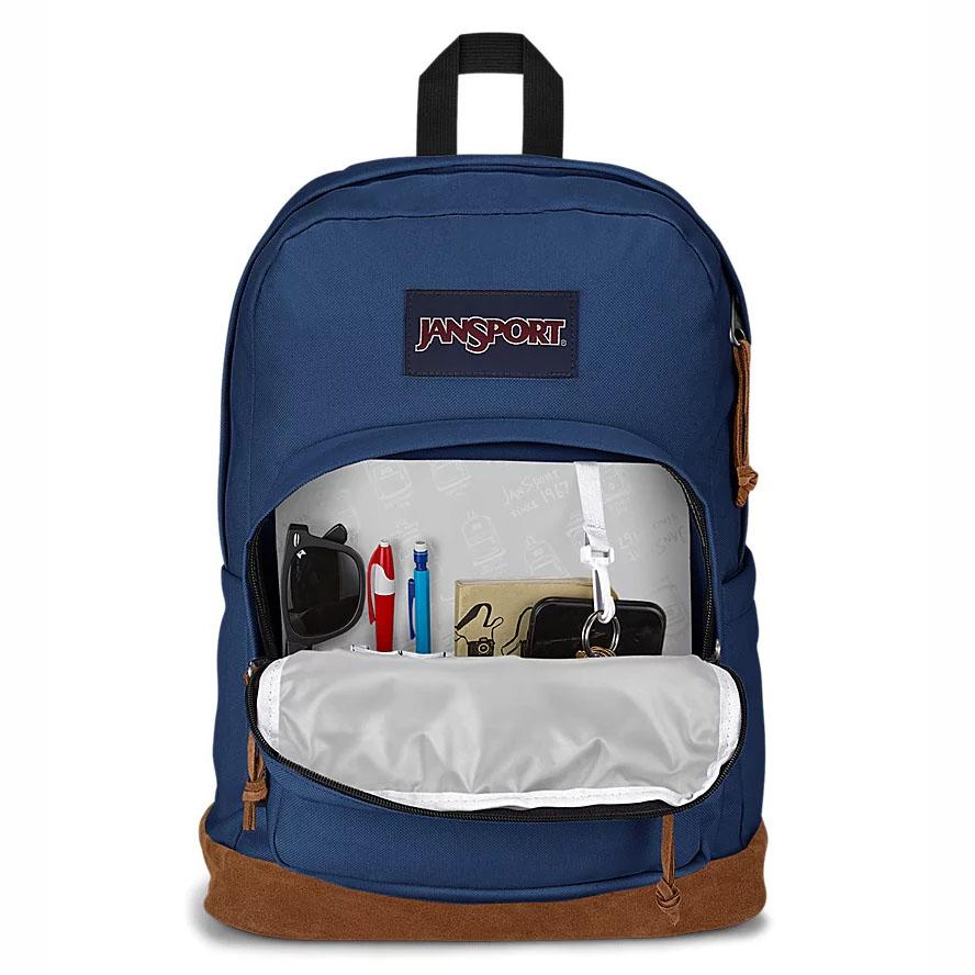 Navy JanSport TIMELESS BLUE NAVY BUNDLE School Backpacks | MY_JS557