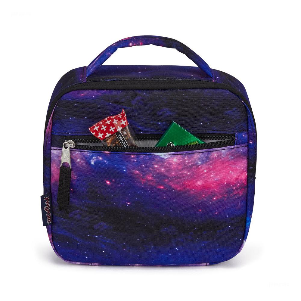 Navy / Pink JanSport LUNCH BREAK Lunch Bags | MY_JS160