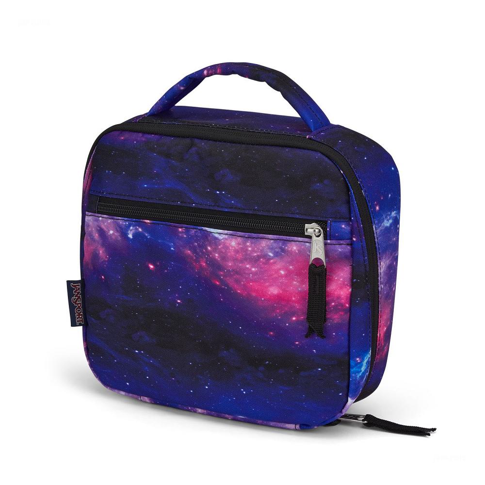 Navy / Pink JanSport LUNCH BREAK Lunch Bags | MY_JS160