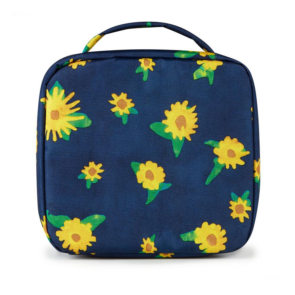 Navy / Yellow JanSport LUNCH BREAK Lunch Bags | MY_JS273