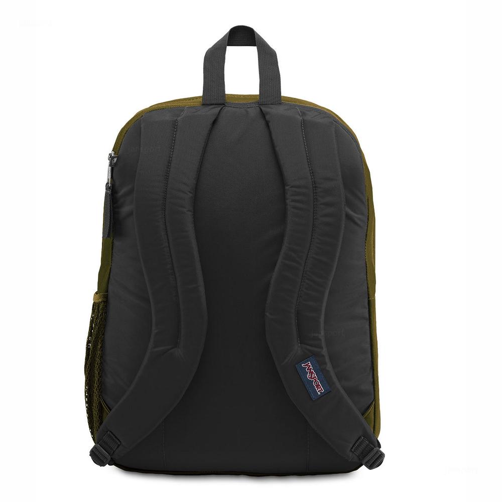 Olive JanSport BIG STUDENT Laptop Backpacks | MY_JS072