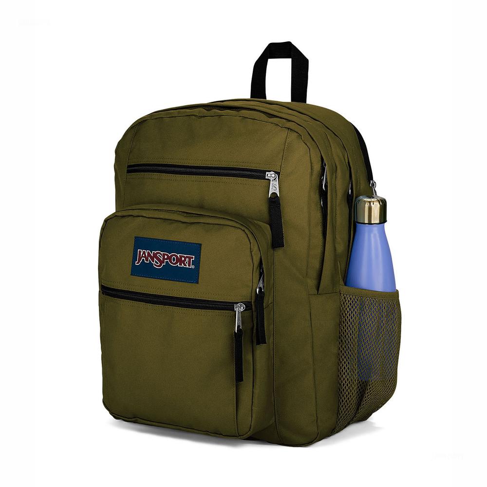 Olive JanSport BIG STUDENT Laptop Backpacks | MY_JS072