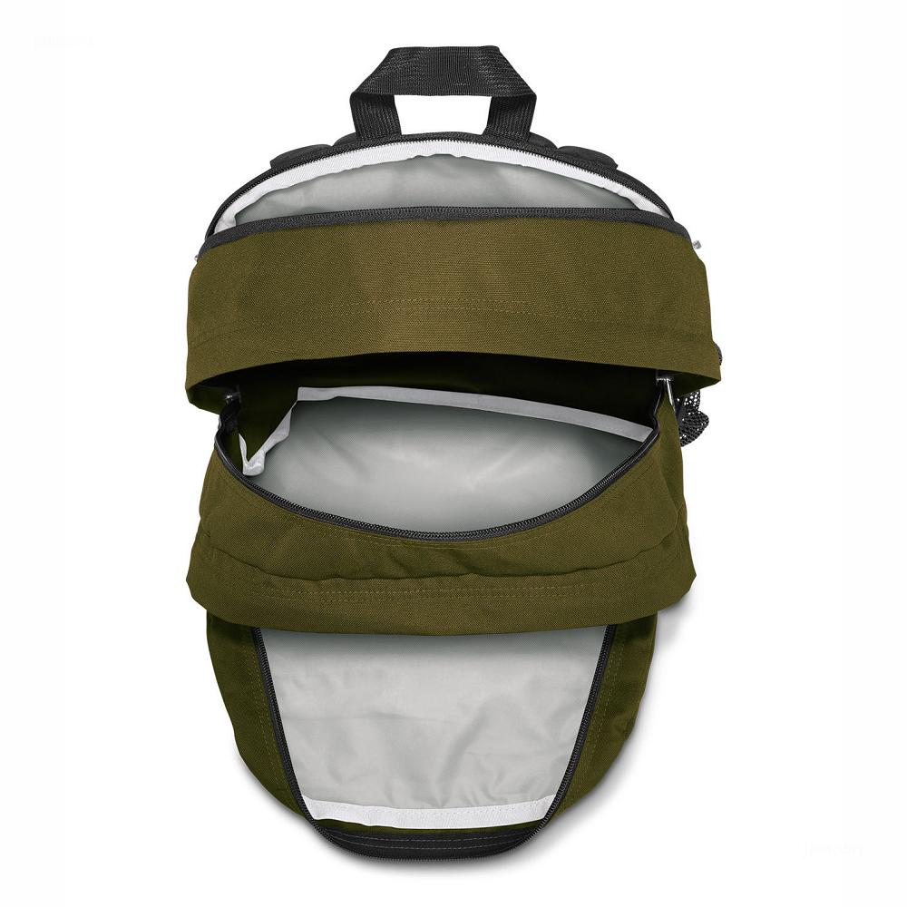 Olive JanSport BIG STUDENT Laptop Backpacks | MY_JS072