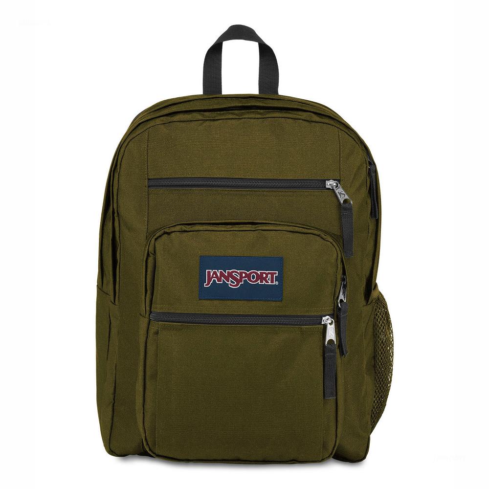 Olive JanSport BIG STUDENT Laptop Backpacks | MY_JS072