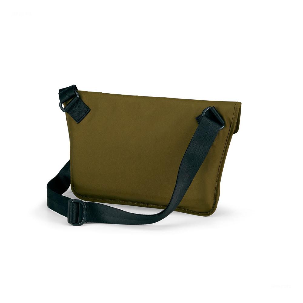 Olive JanSport Larimer Crossbody Bags | MY_JS07B