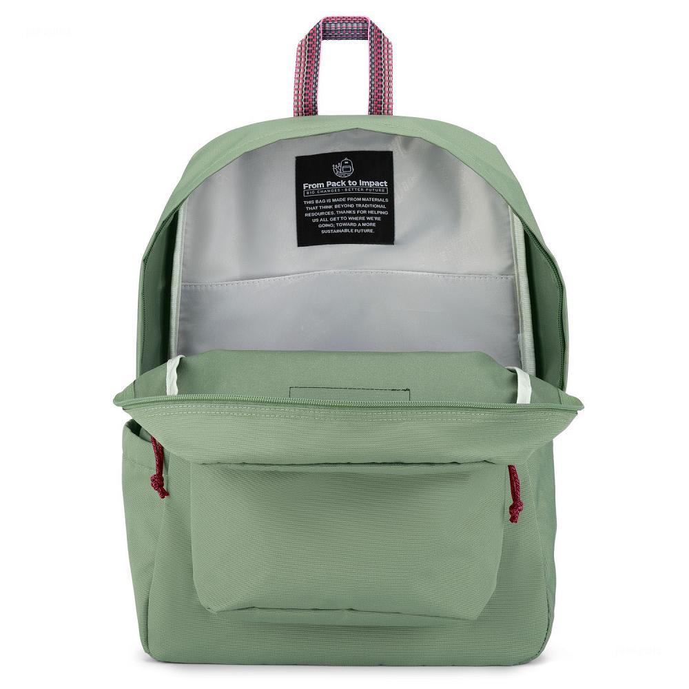 Olive JanSport Restore Pack School Backpacks | MY_JS340