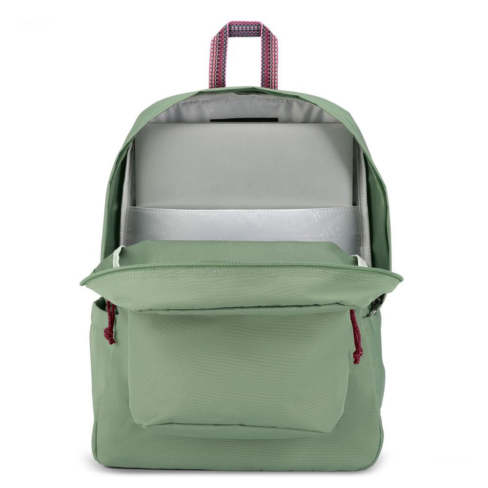 Olive JanSport Restore Pack School Backpacks | MY_JS340