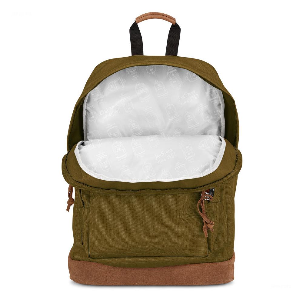 Olive JanSport Right Pack Premium School Backpacks | MY_JS445