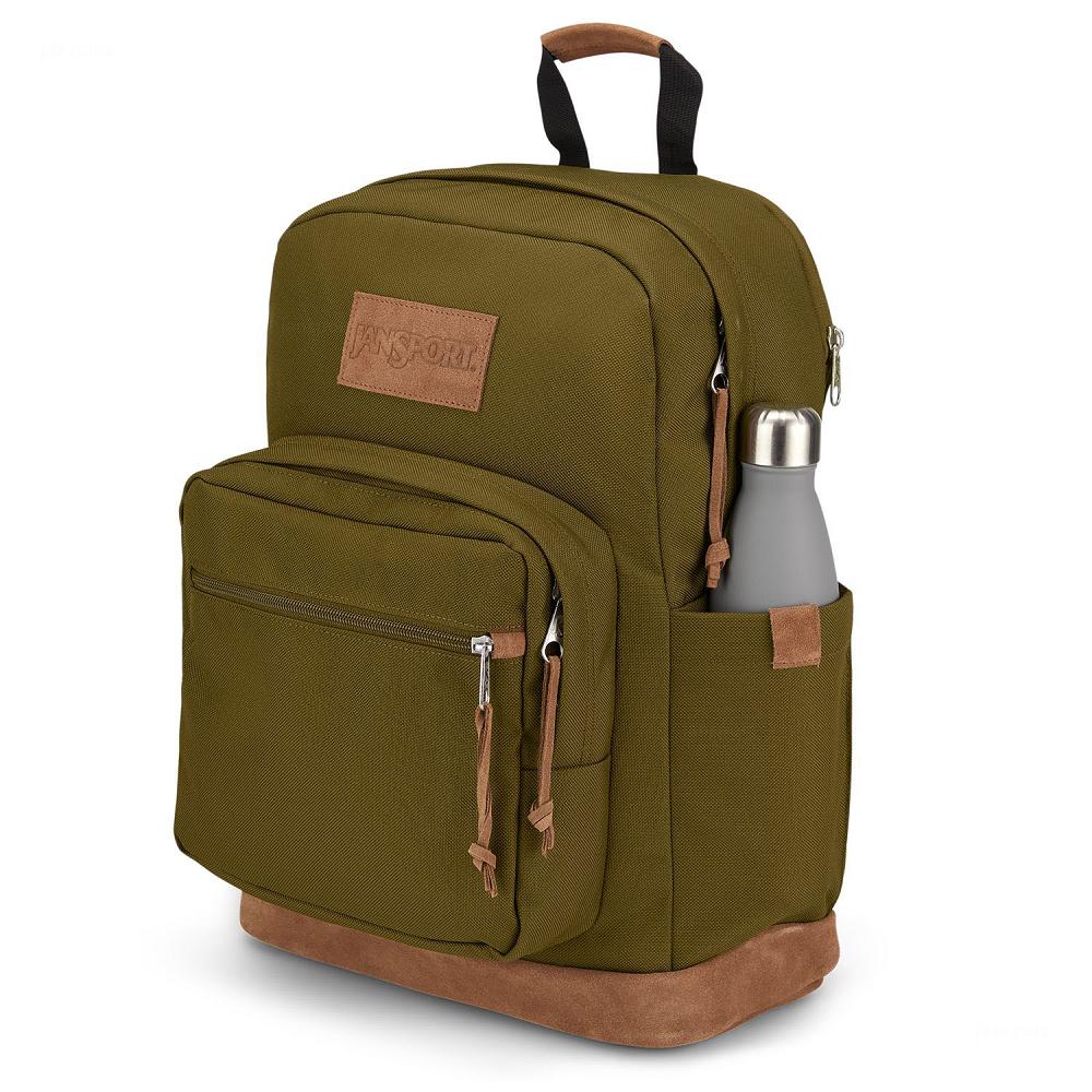 Olive JanSport Right Pack Premium School Backpacks | MY_JS445