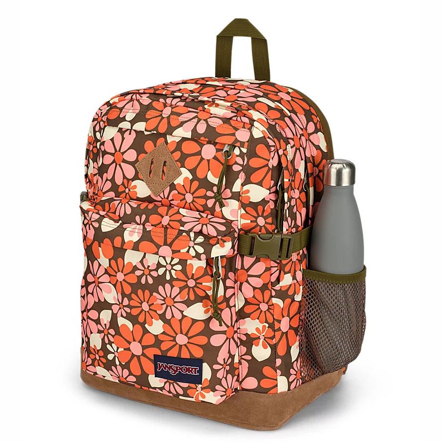 Orange JanSport SUEDE CAMPUS School Backpacks | MY_JS554