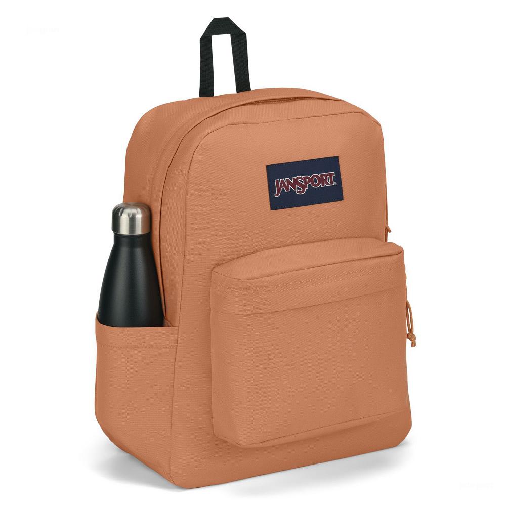 Orange JanSport SuperBreak® Plus School Backpacks | MY_JS513