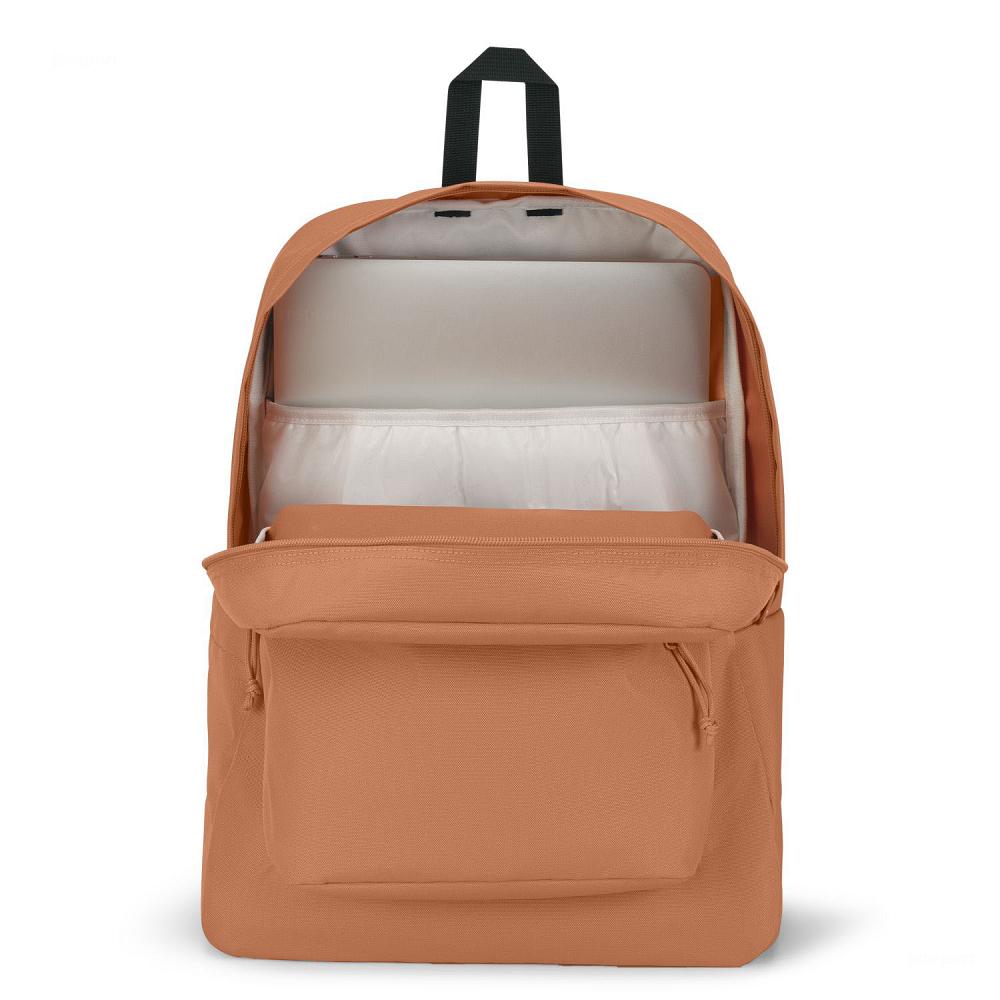 Orange JanSport SuperBreak® Plus School Backpacks | MY_JS513