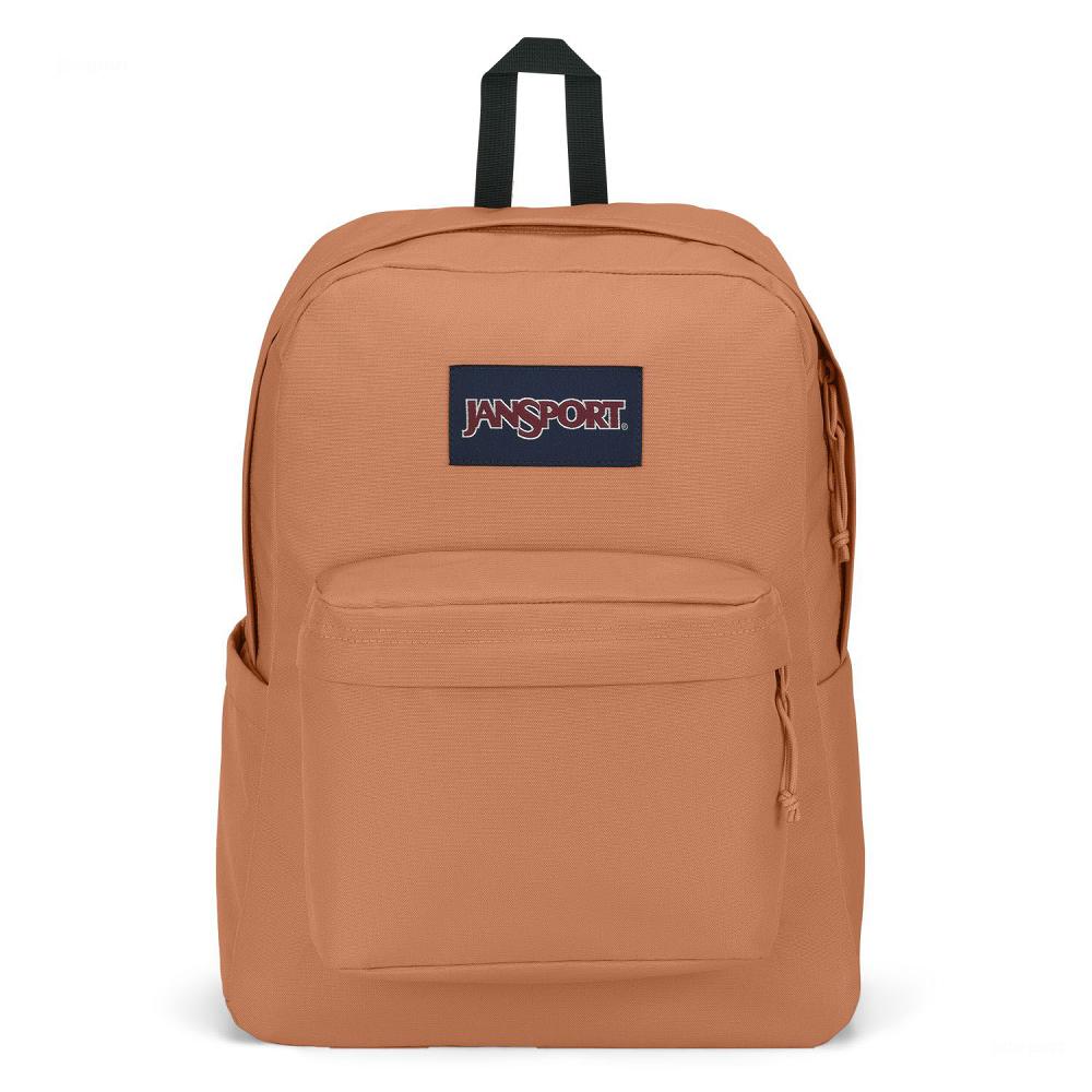 Orange JanSport SuperBreak® Plus School Backpacks | MY_JS513