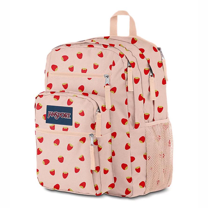 Pink JanSport BIG STUDENT Laptop Backpacks | MY_JS302