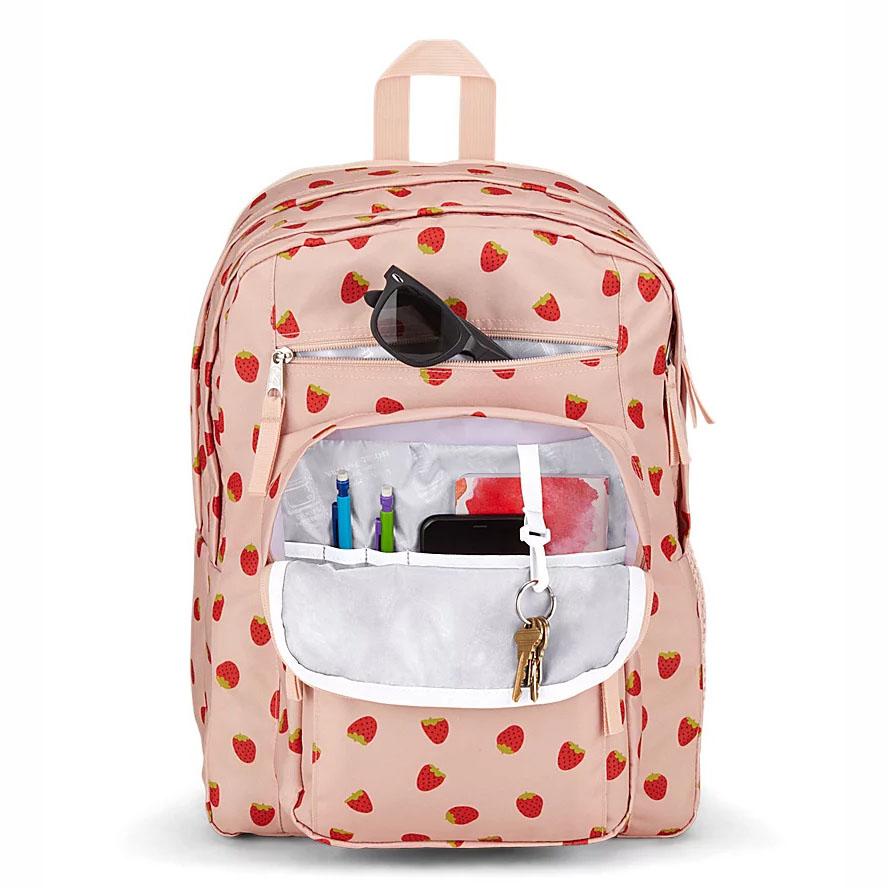 Pink JanSport BIG STUDENT Laptop Backpacks | MY_JS302