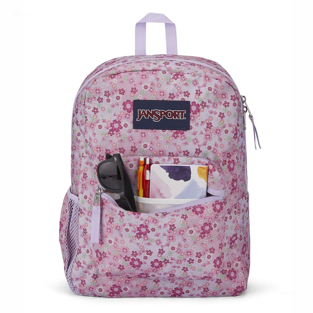Pink JanSport CROSS TOWN School Backpacks | MY_JS104