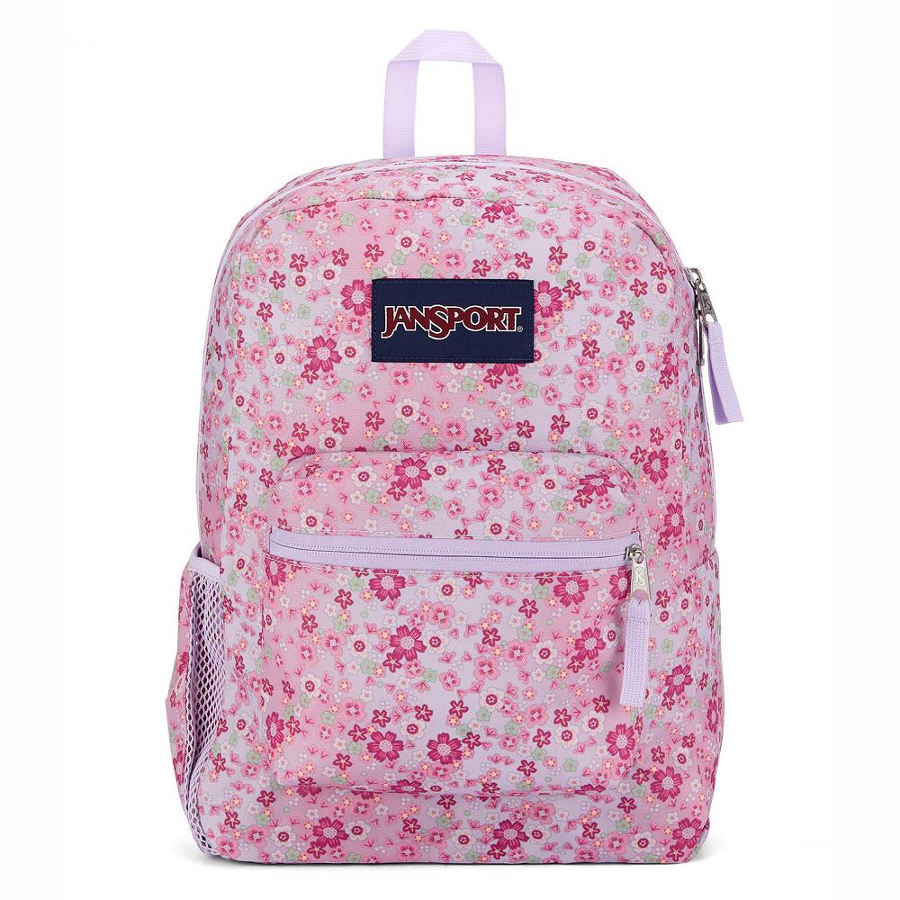 Pink JanSport CROSS TOWN School Backpacks | MY_JS104