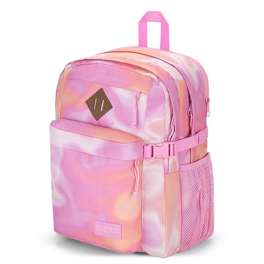 Pink JanSport Main Campus Laptop Backpacks | MY_JS545