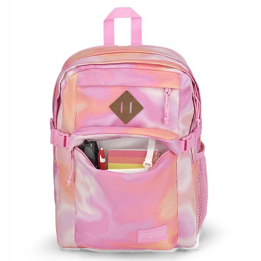 Pink JanSport Main Campus Laptop Backpacks | MY_JS545