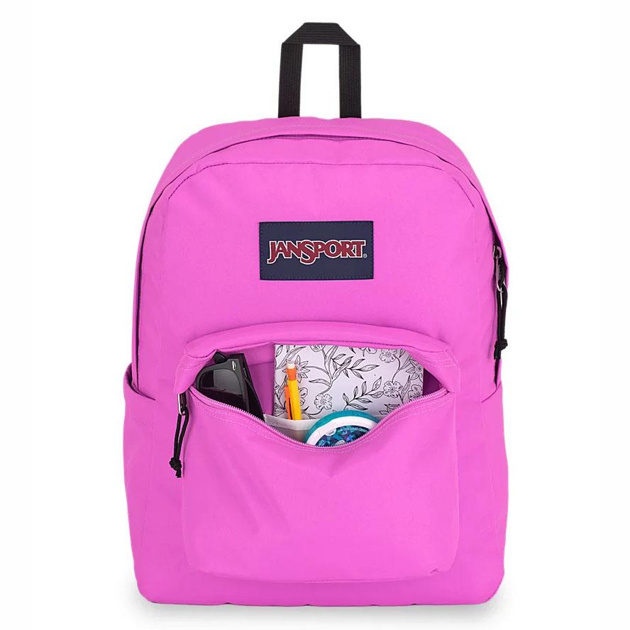 Pink JanSport SuperBreak® Plus School Backpacks | MY_JS182