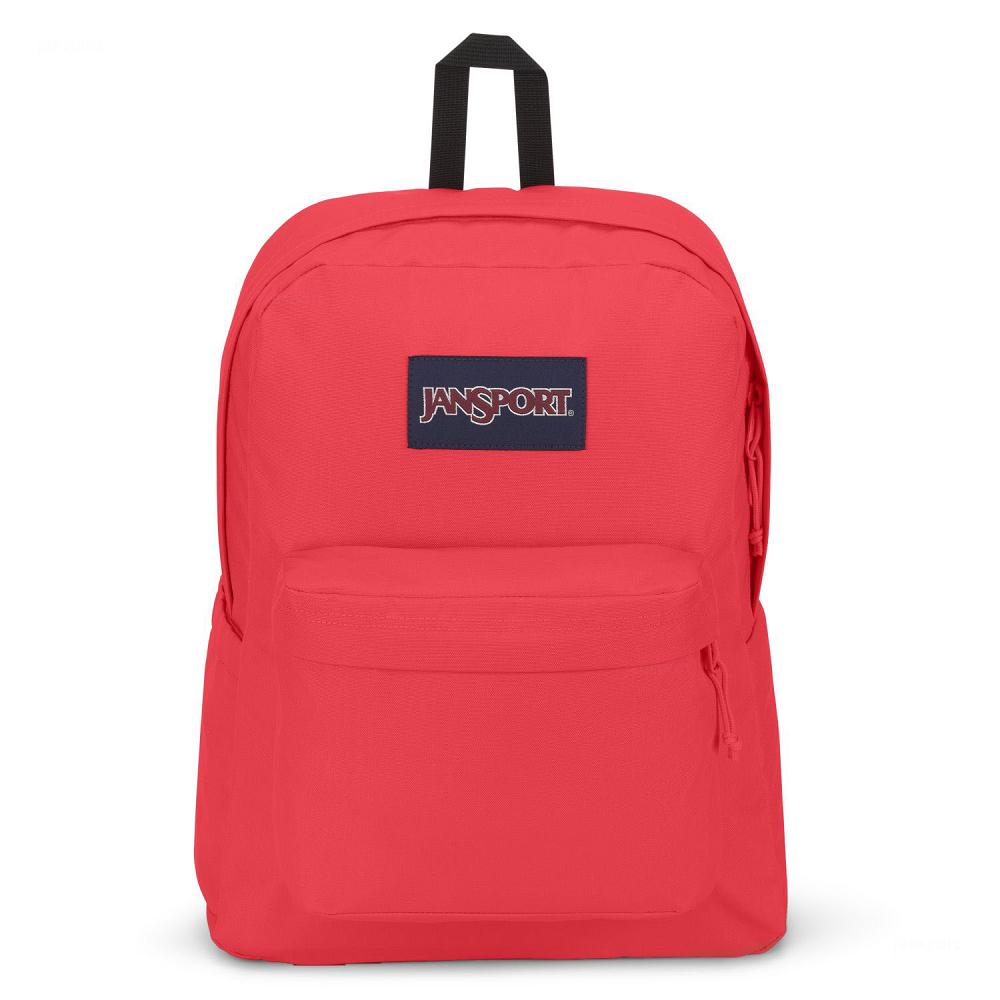 Pink JanSport SuperBreak® Plus School Backpacks | MY_JS189
