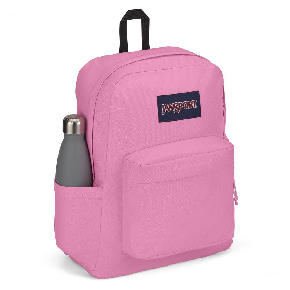 Pink JanSport SuperBreak® Plus School Backpacks | MY_JS199