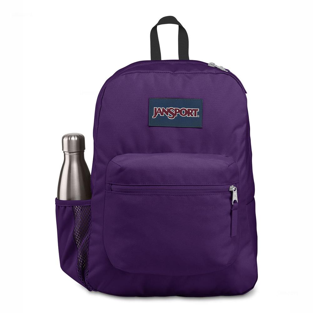 Purple JanSport CROSS TOWN School Backpacks | MY_JS227