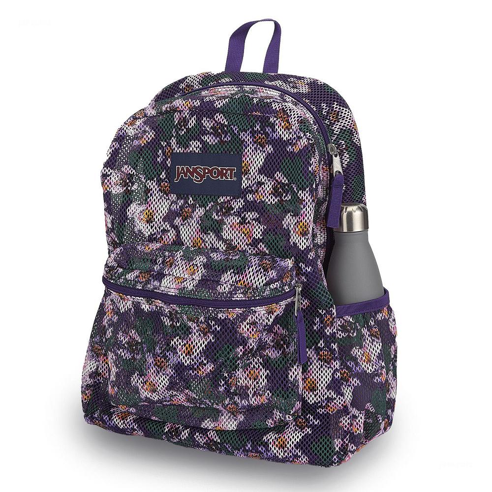 Purple JanSport ECO MESH PACK Laptop Backpacks | MY_JS240