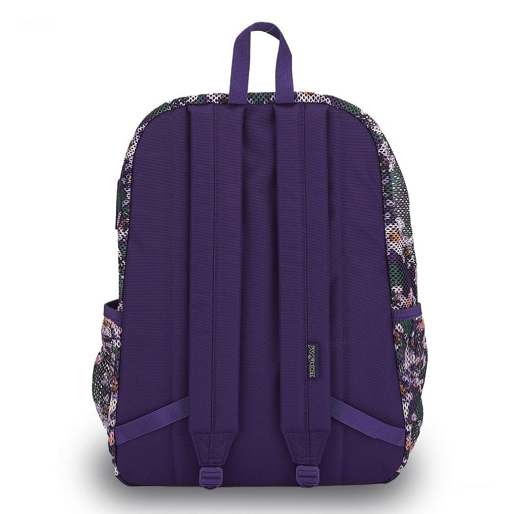 Purple JanSport ECO MESH PACK School Backpacks | MY_JS219