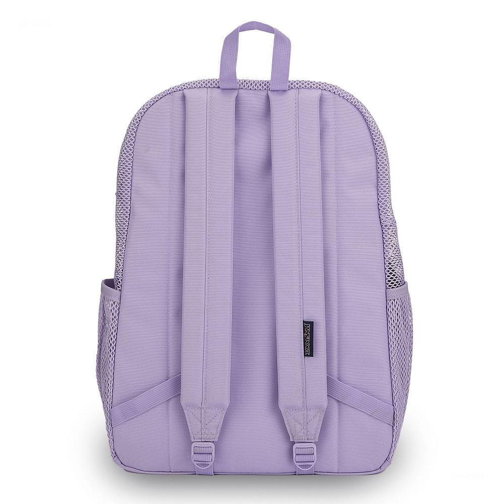 Purple JanSport ECO MESH PACK School Backpacks | MY_JS462