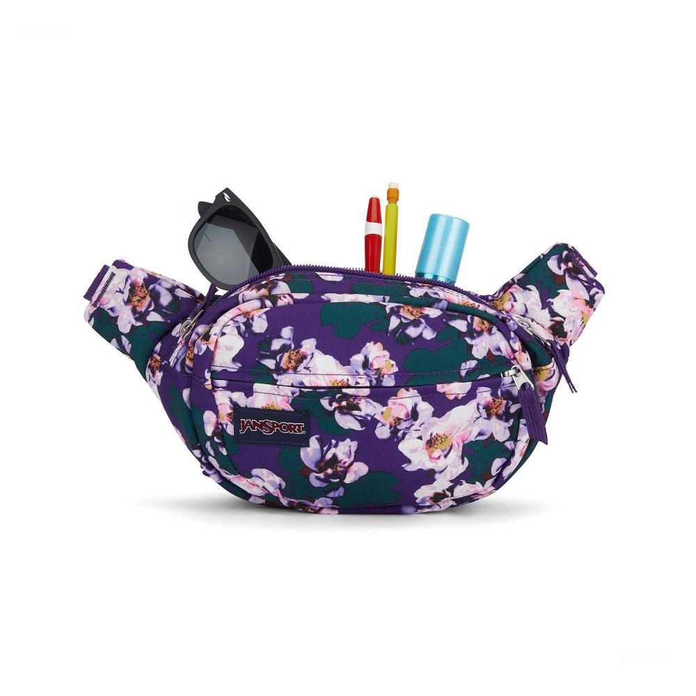 Purple JanSport Fifth Avenue Fanny Packs | MY_JS050