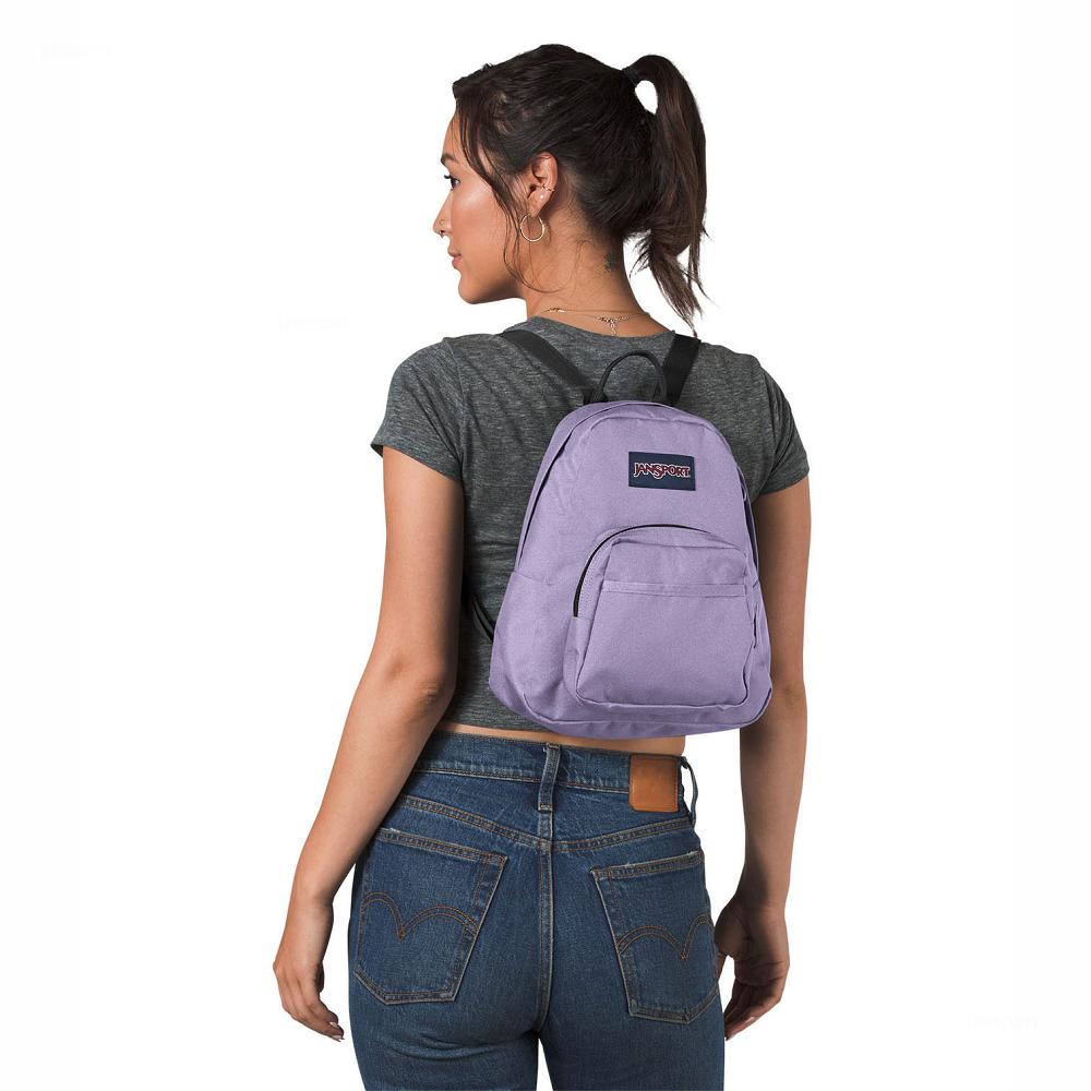 Purple JanSport HALF PINT MINI School Backpacks | MY_JS18B