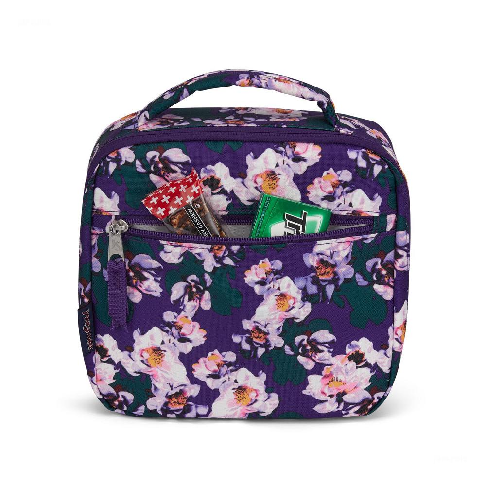 Purple JanSport LUNCH BREAK Lunch Bags | MY_JS287